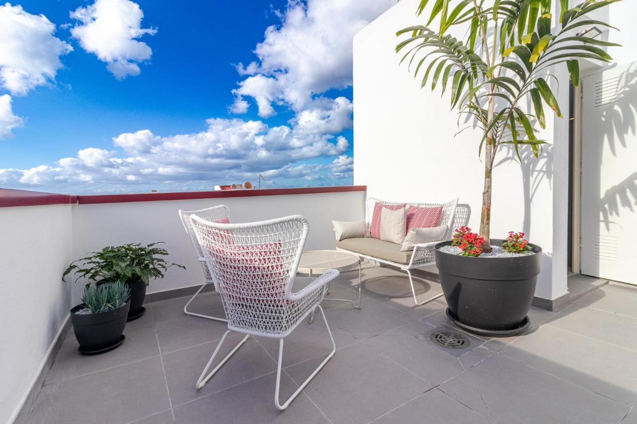 Апартаменты Flatguest Viriato - Wifi - Ac - Terraza Compartida Лас-Пальмас-де-Гран-Канария Экстерьер фото