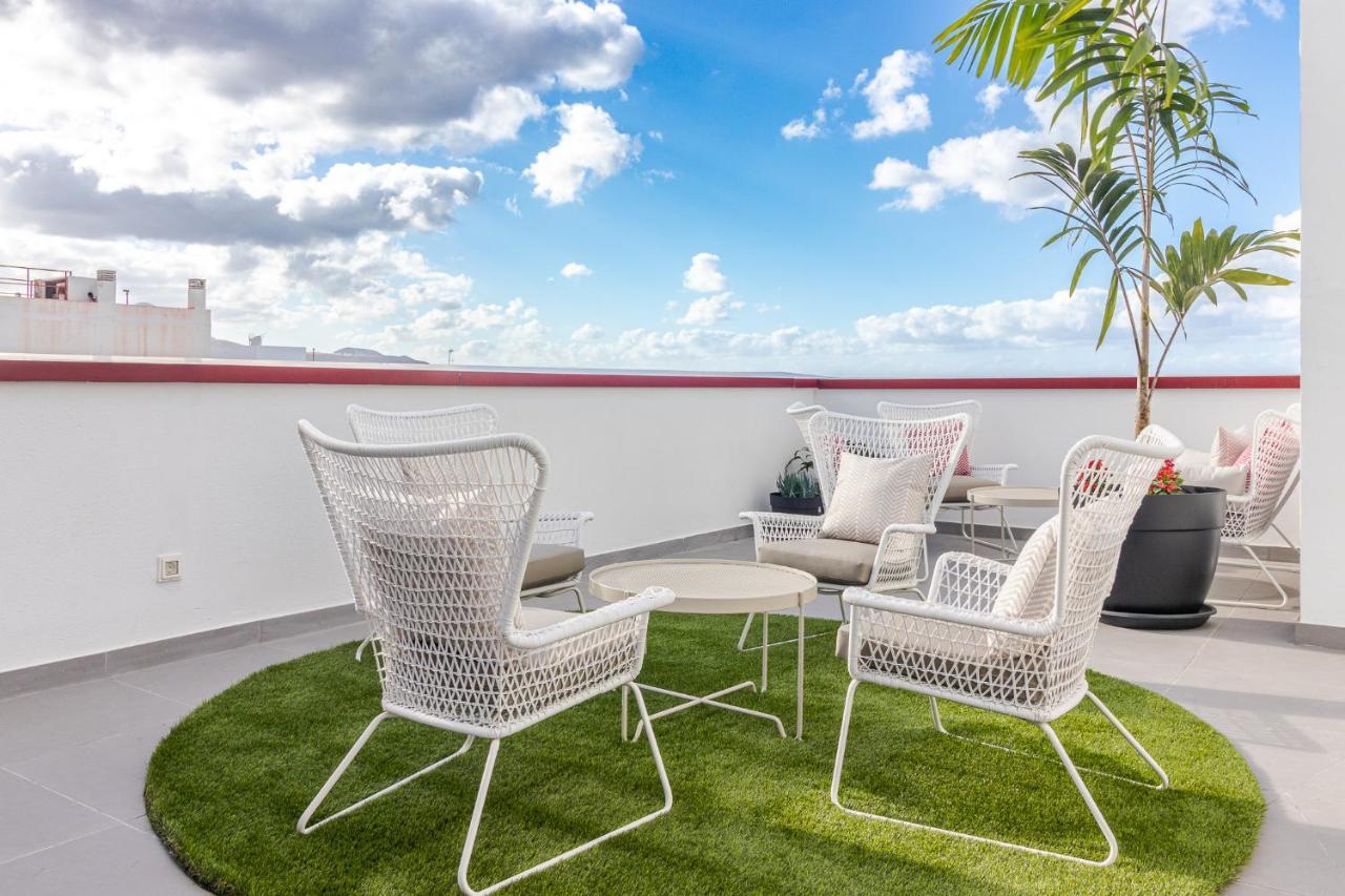 Апартаменты Flatguest Viriato - Wifi - Ac - Terraza Compartida Лас-Пальмас-де-Гран-Канария Экстерьер фото