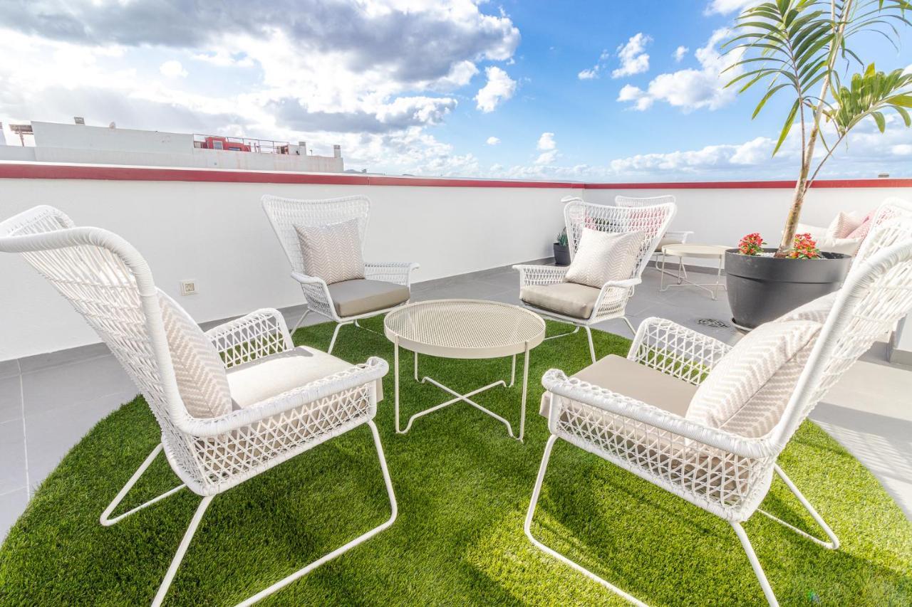 Апартаменты Flatguest Viriato - Wifi - Ac - Terraza Compartida Лас-Пальмас-де-Гран-Канария Экстерьер фото